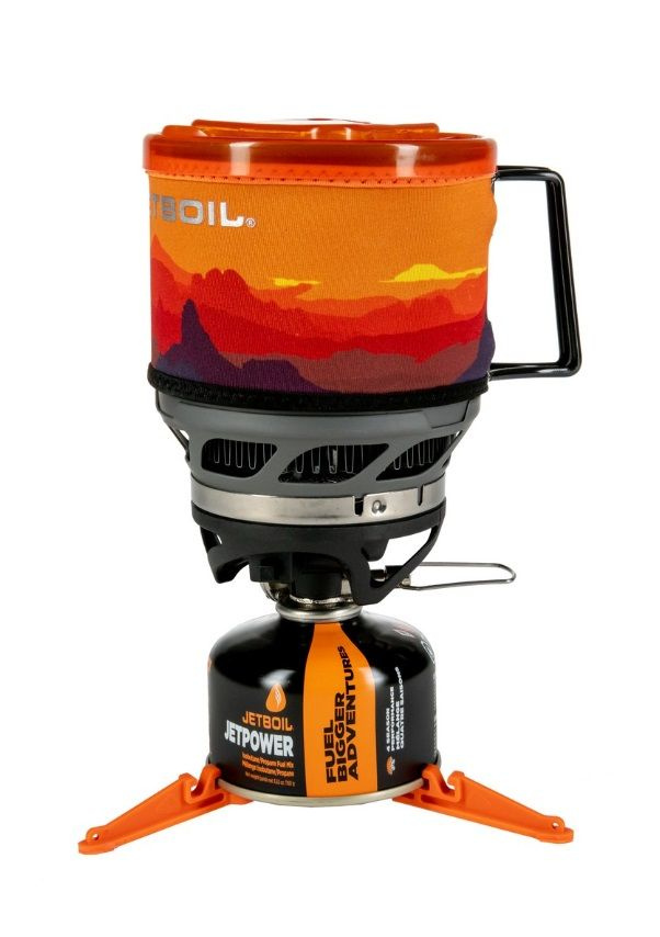 Комплект горелка с кастрюлей Jetboil MiniMo Sunset 1л #1