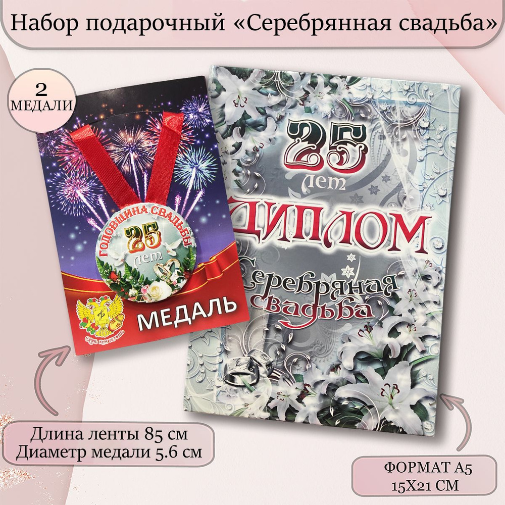 Открытка поздравление на юбилей серебряную свадьбу 25 лет