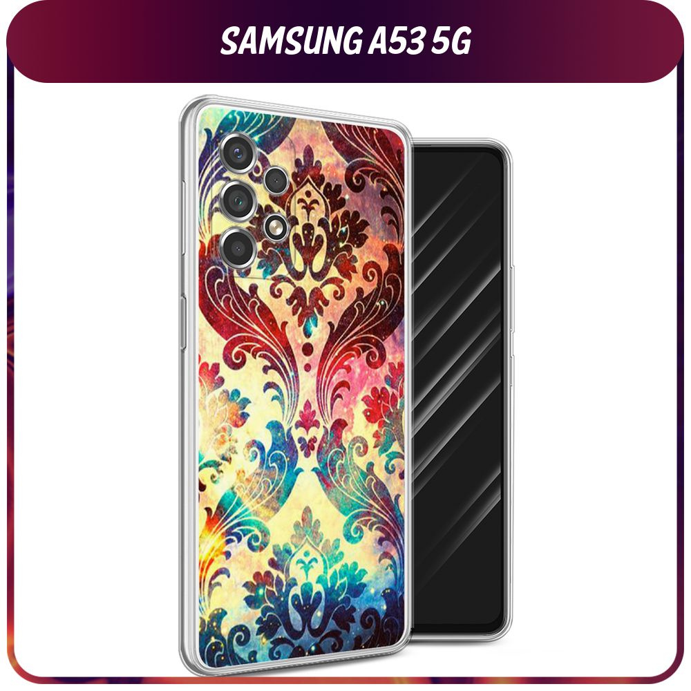 Силиконовый чехол на Samsung Galaxy A53 5G / Самсунг А53 5G "Чарующий узор"  #1