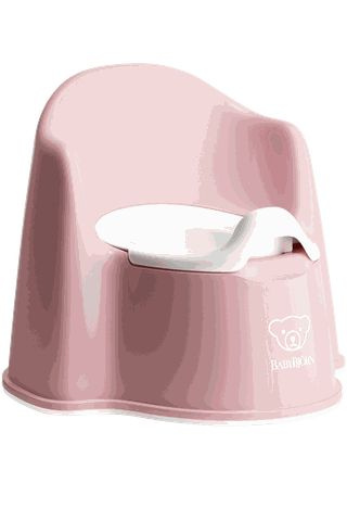 Горшок-кресло BabyBjorn Potty Chair - Powder Pink/White #1