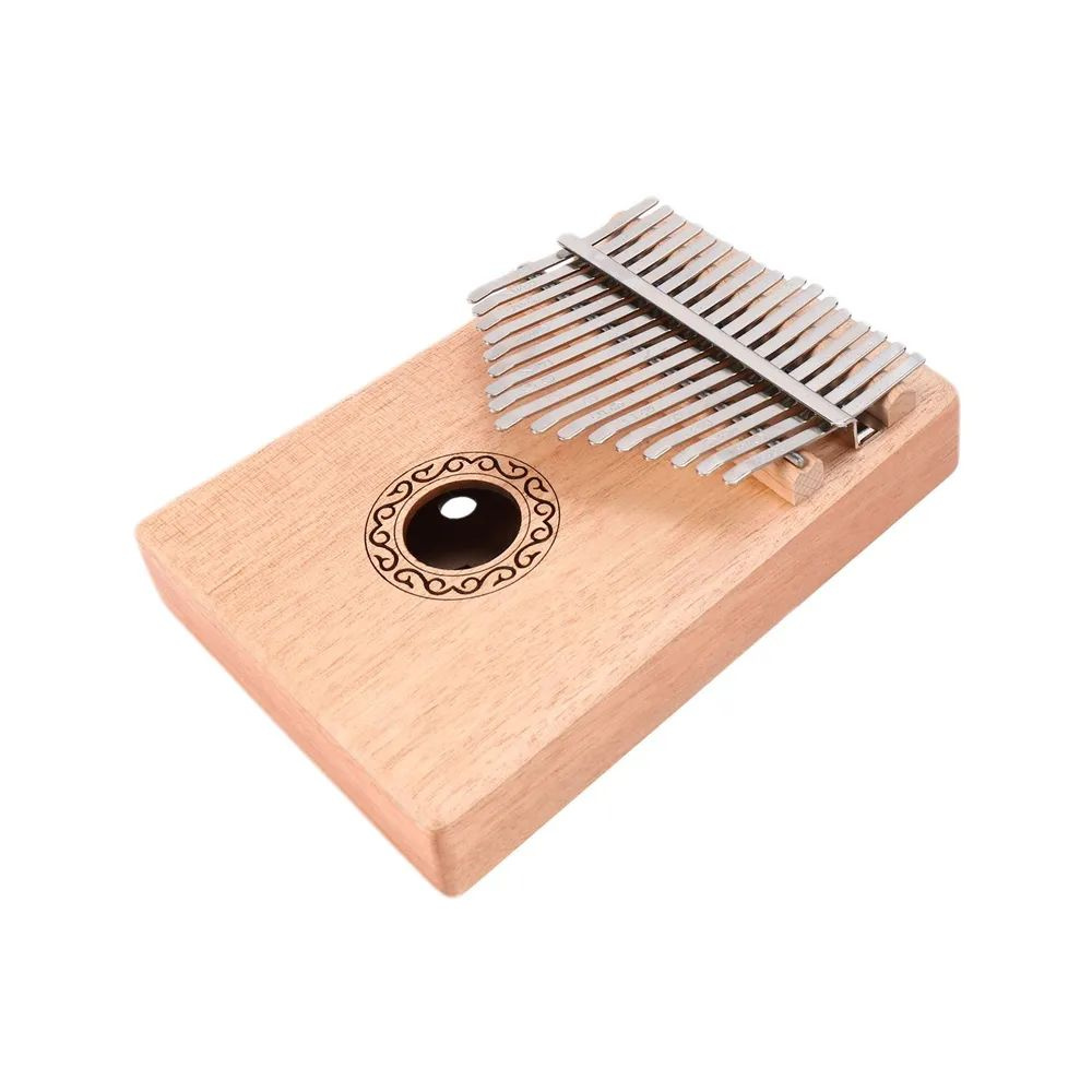 17 клавиш Kalimba Thumb Piano Finger Piano с музыкальной книгой #1