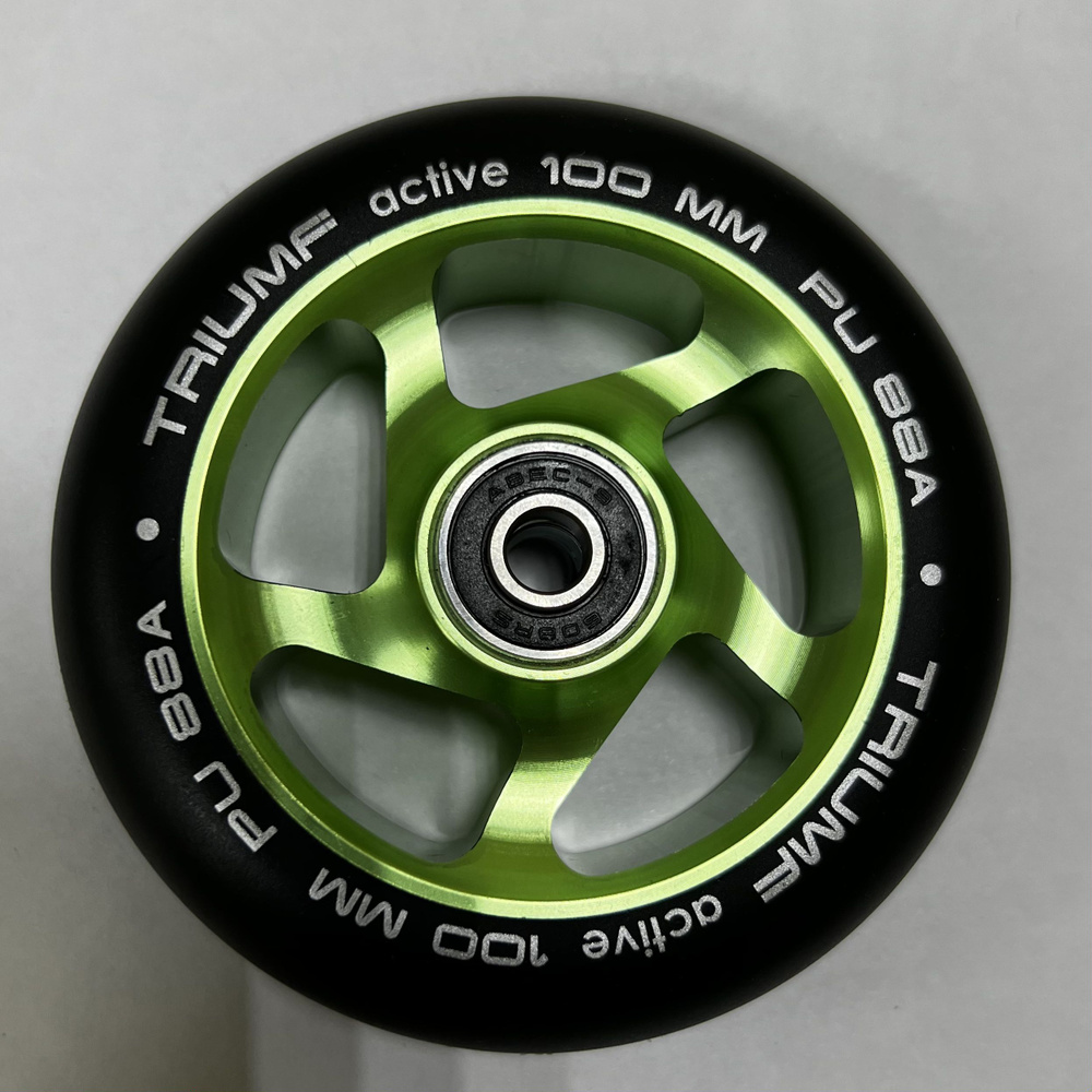 Колесо для трюкового самоката Triumf Active 100 х 24 мм зеленое #1