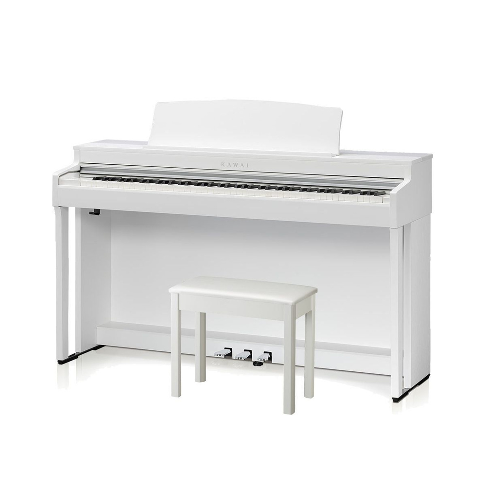 Kawai CN301W Цифровое пианино, механика RH III, цвет белый сатин, клавиши пластик + банкетка  #1