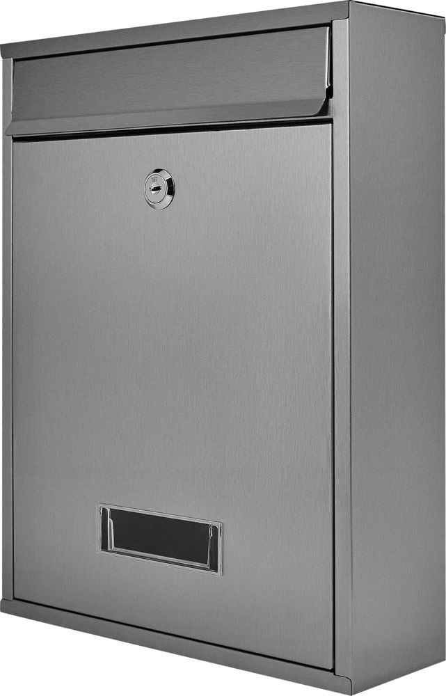 Почтовый ящик Standers 26x35x8.3 см нержавеющая сталь цвет серый  #1