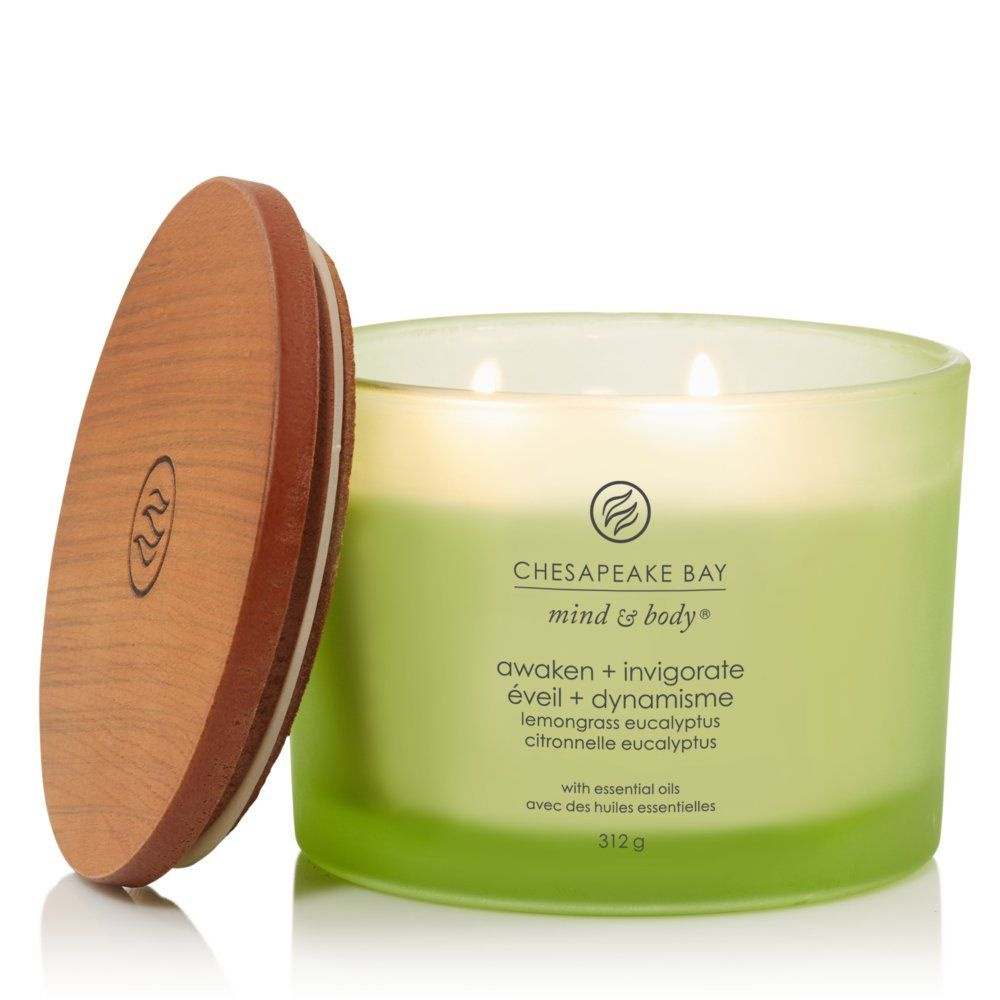 Chesapeake Bay Candle Свеча ароматическая "AWAKEN & INVIGORATE", 8.5 см х 11 см, 1 шт  #1