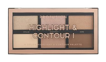 Палетка для макияжа лица Profusion Highlight & Contour I Palette #1