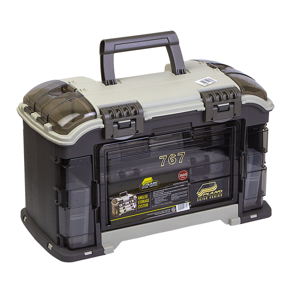 Ящик Plano 767000 GS Angled System 3600 Gray/Sand (42.7cm x 23.9cm x 27.7cm) #1