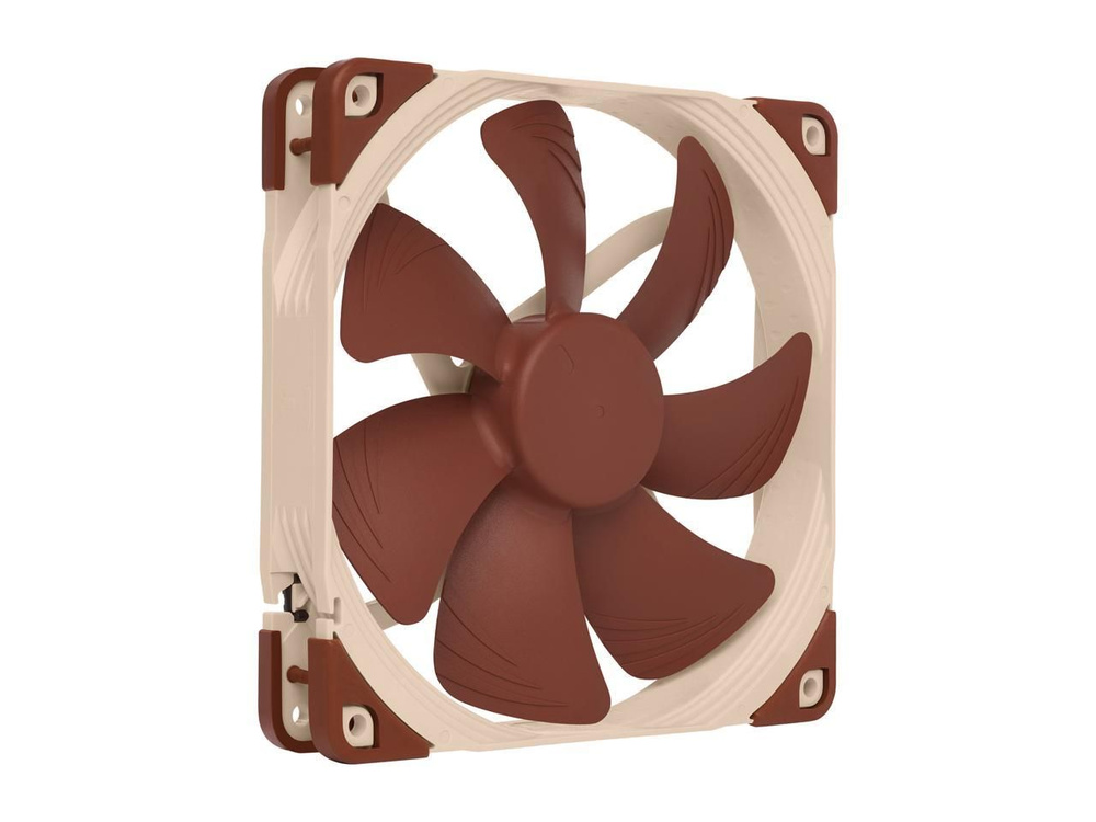 Noctua вентилятор NF-A14 FLX, Бесшумный премиум-класса, 3-контактный (140 мм, коричневый), коричневый #1