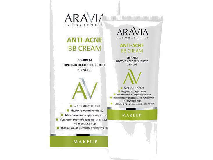 BB крем ARAVIA LABORATORIES Anti-Acne BB Cream #1