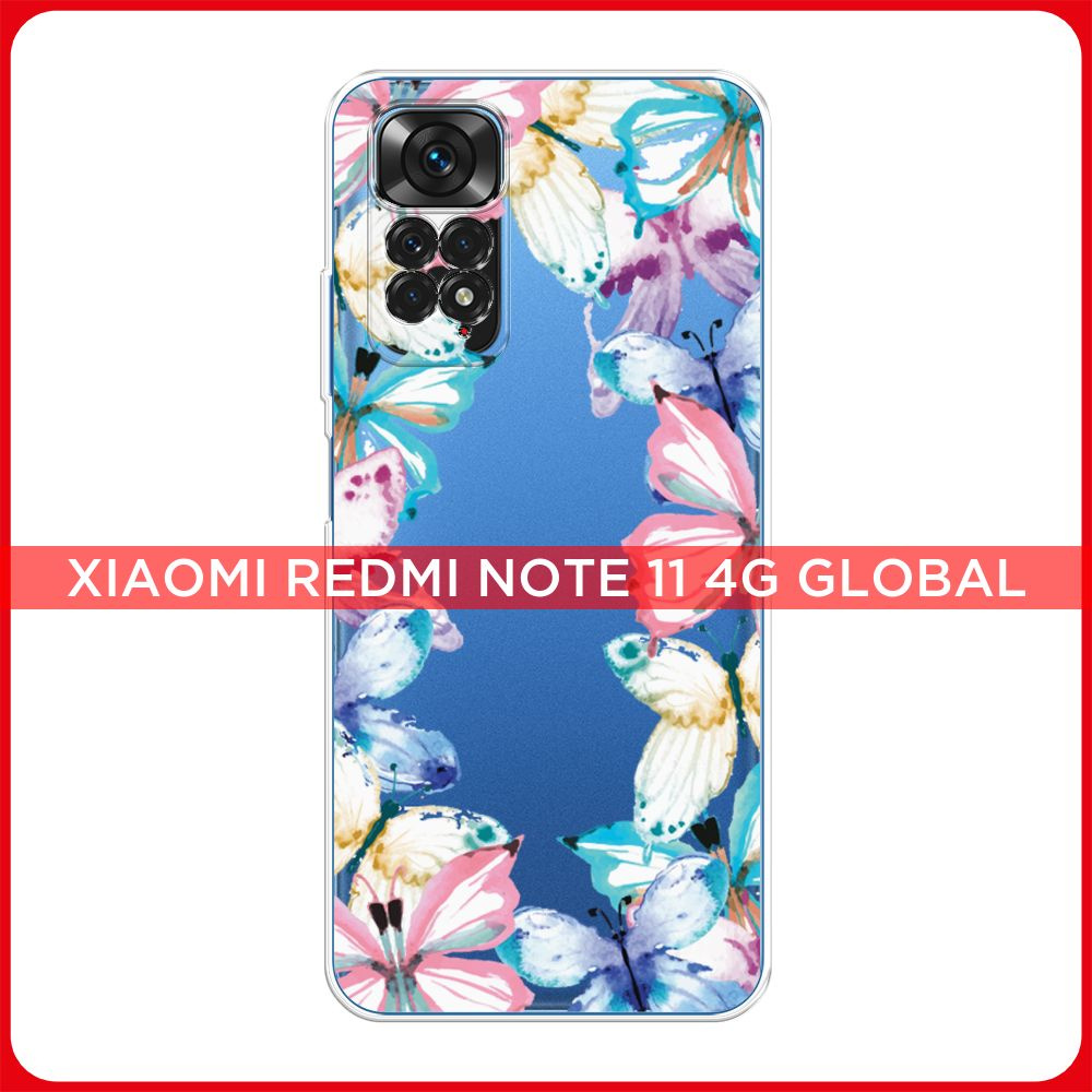Силиконовый чехол на Xiaomi Redmi Note 11 4G Global/Redmi Note 11S / Редми Ноут 11 Global/11S Рамка из #1