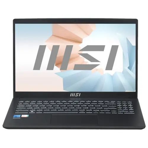 MSI 15.6" Ноутбук MSI Modern 15 B13M-610XRU черный Ноутбук 15.6", Intel Core i5-1335U, RAM 16 ГБ, SSD #1