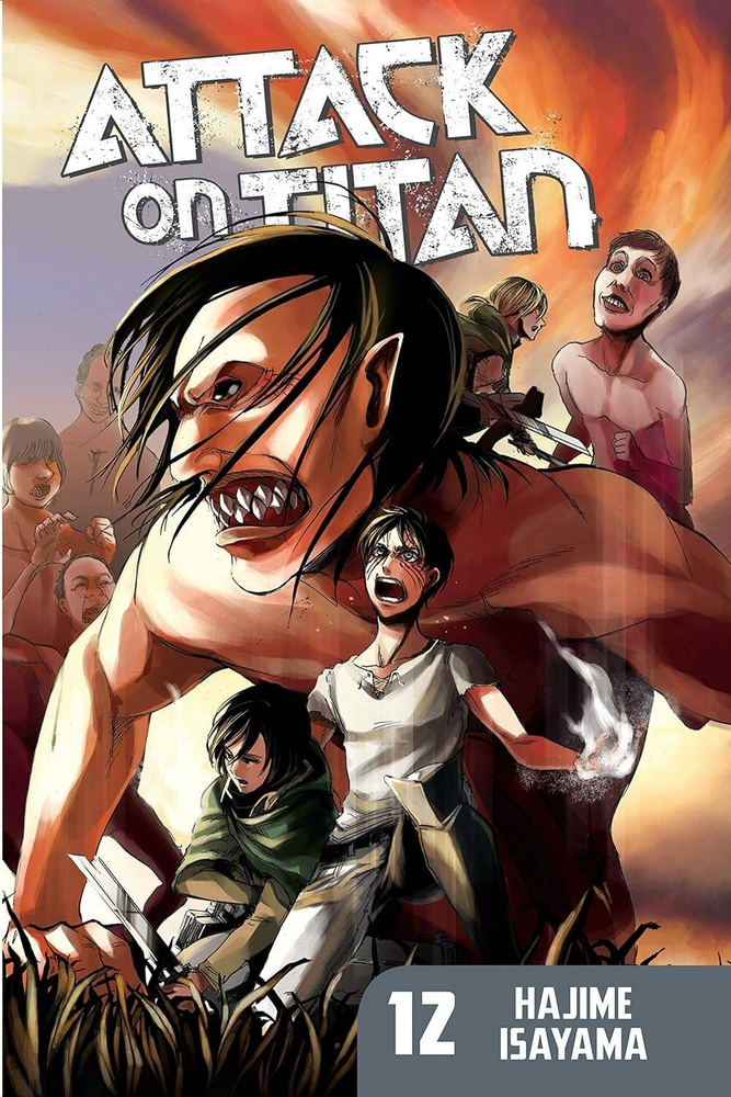 Attack on Titan 12 (Hajime Isayama) Атака Титанов 12 (Хадзимэ Исаяма) / Книги на английском языке  #1