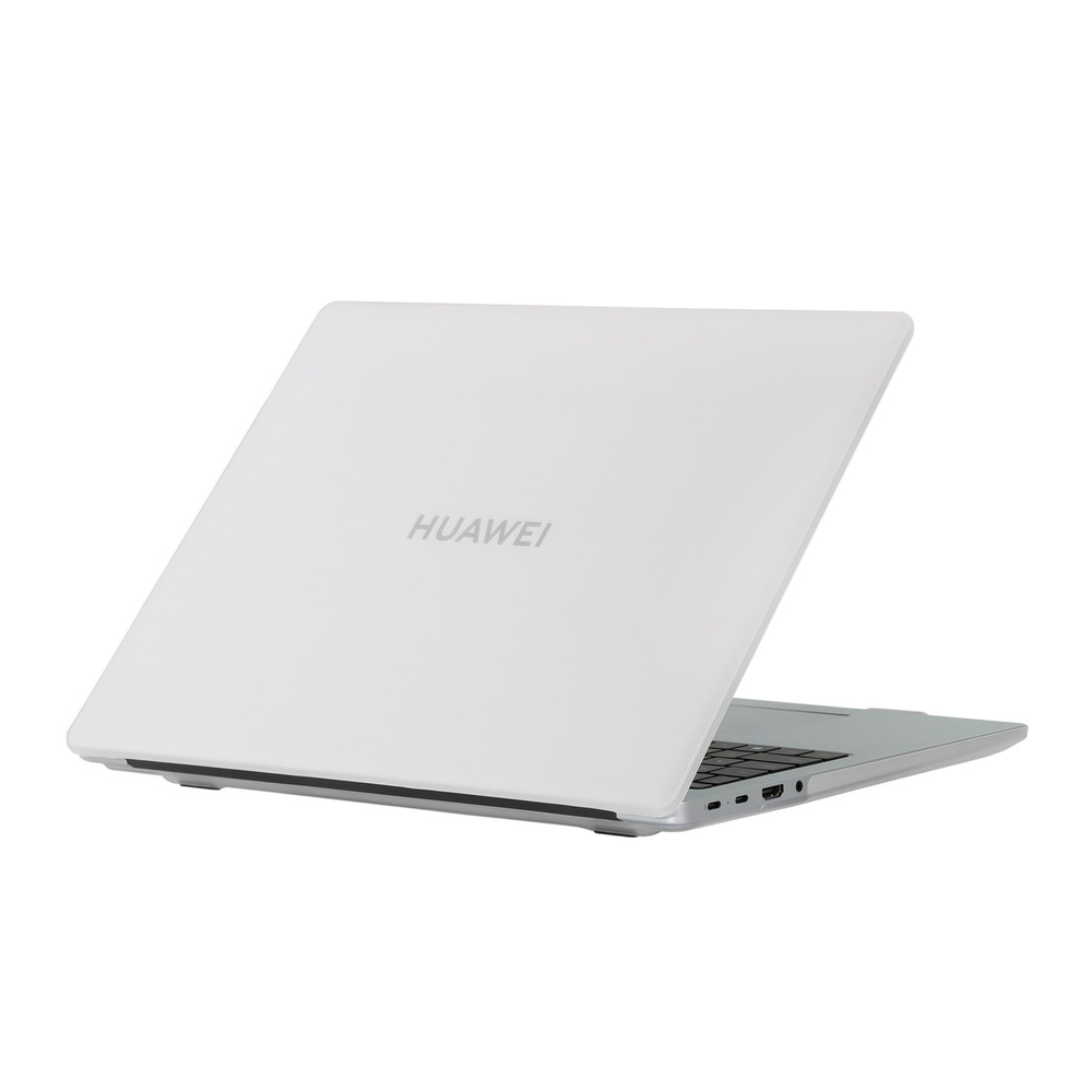 Накладка для Huawei MateBook D14 / MagicBook 14 / X14 (2021-2022) матовая белая пластиковая  #1