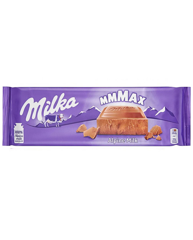 Шоколадная плитка Milka Alpine Milk Max, 270гр #1