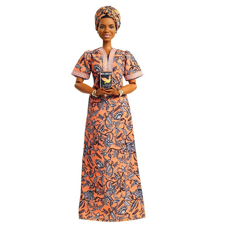 Кукла Barbie Maya Angelou Inspiring Women (Барби Майя Энджелоу - Вдохновляющие Женщины)  #1