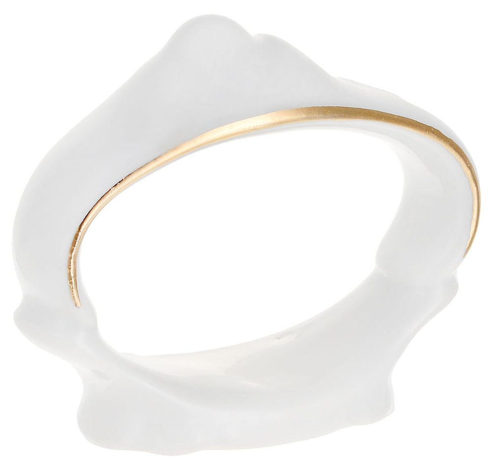 Bernadotte Чешский фарфор кольцо для салфеток, коллекция "Отводка золото"  #1