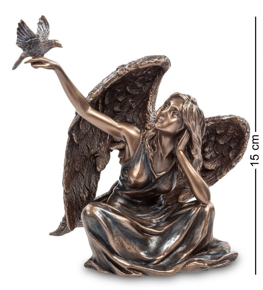 Статуэтка Veronese "Ангел мира" (bronze) WS-168 #1