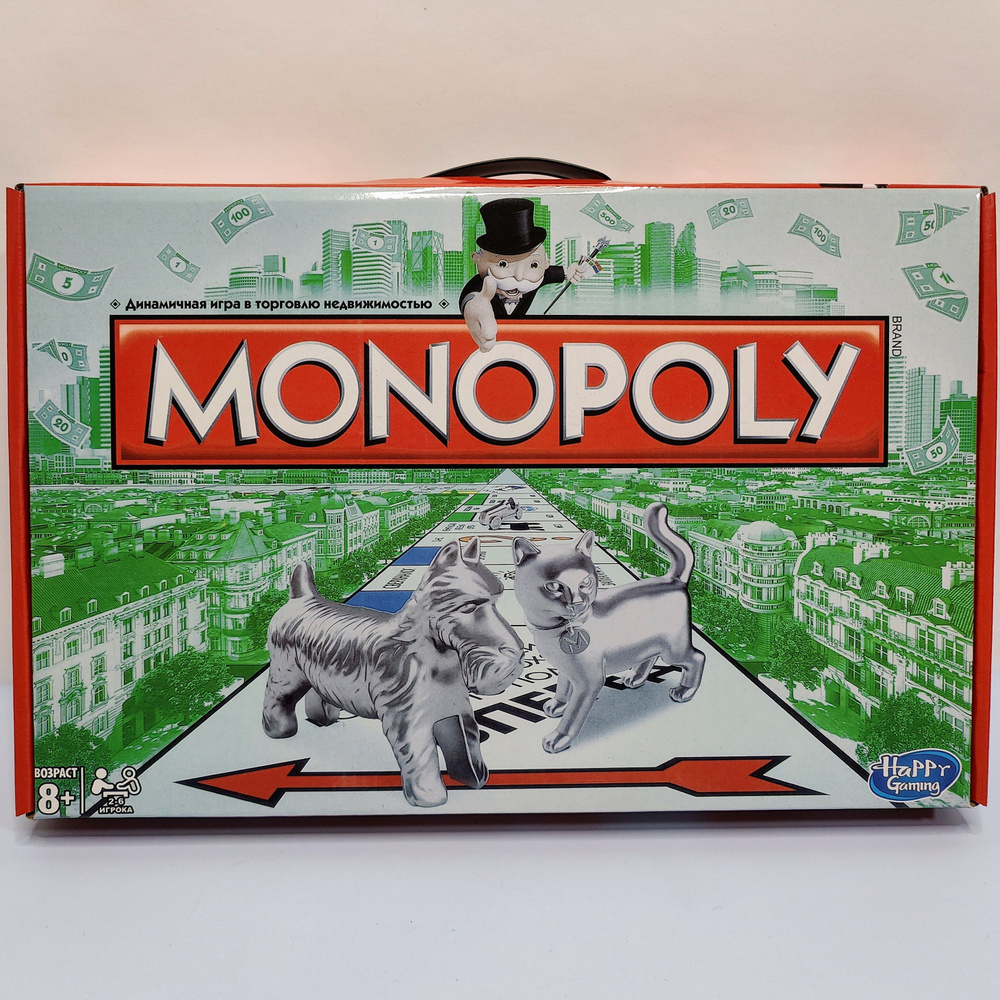 Настольная игра Монополия классическая для всей семьи MONOPOLY  #1