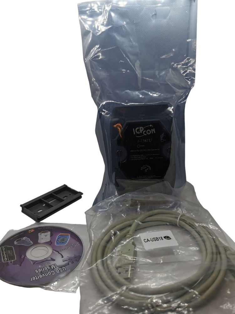 Медиаконвертер icpcon i-7561u usb to rs-232/422/485 - купить с ...