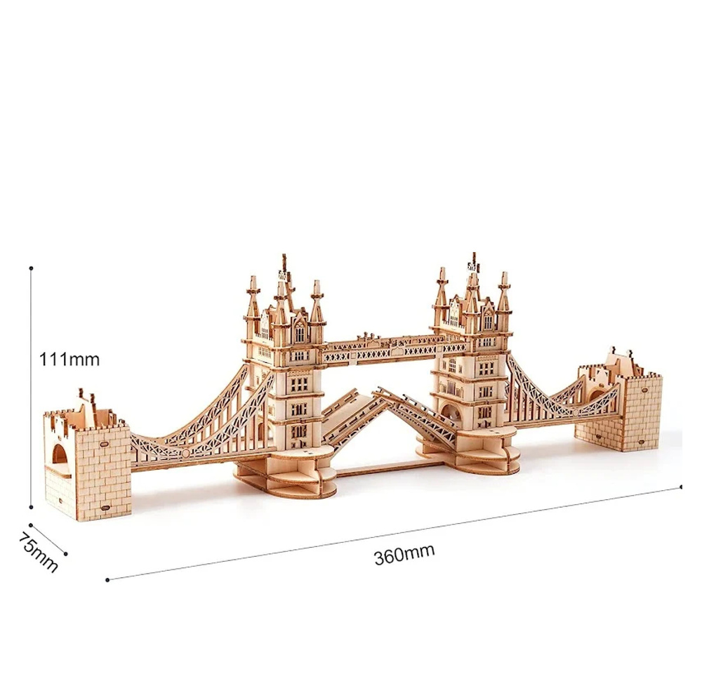 Деревянный конструктор Тауэрский мост RA003 #1