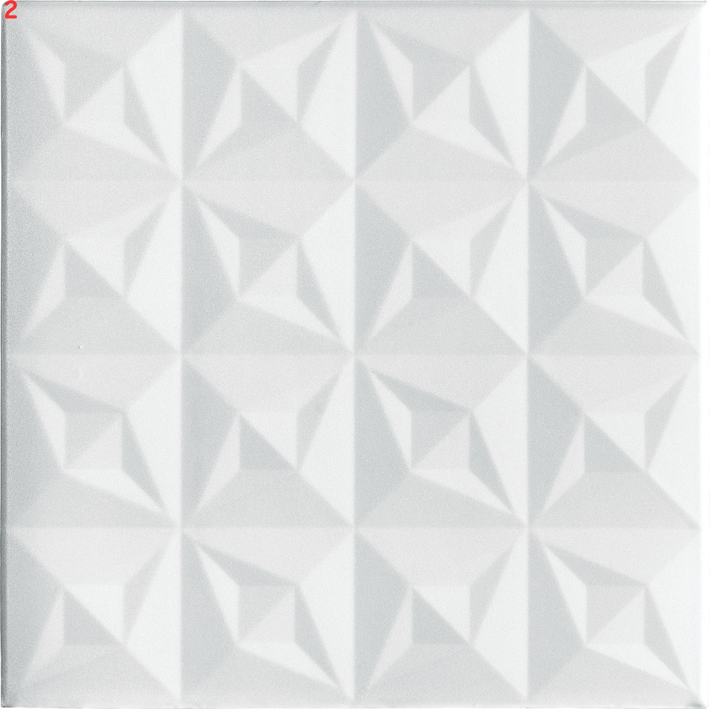 Плитка потолочная экструзионная полистирол белая Format 3002 50 x 50 см 2 м (2 шт.)  #1