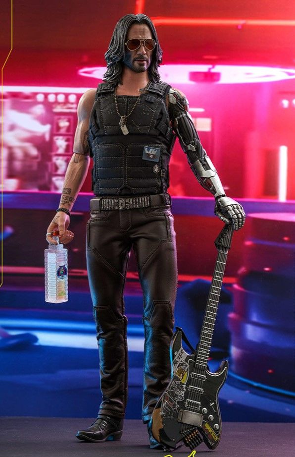 Коллекционная фигурка Hot Toys 1/6 Cyberpunk 2077: Johnny Silverhand (Хот тойз Киберпанк 2077: Джонни #1