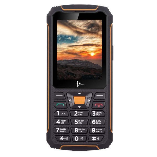 Телефон F R280 Black/orange #1