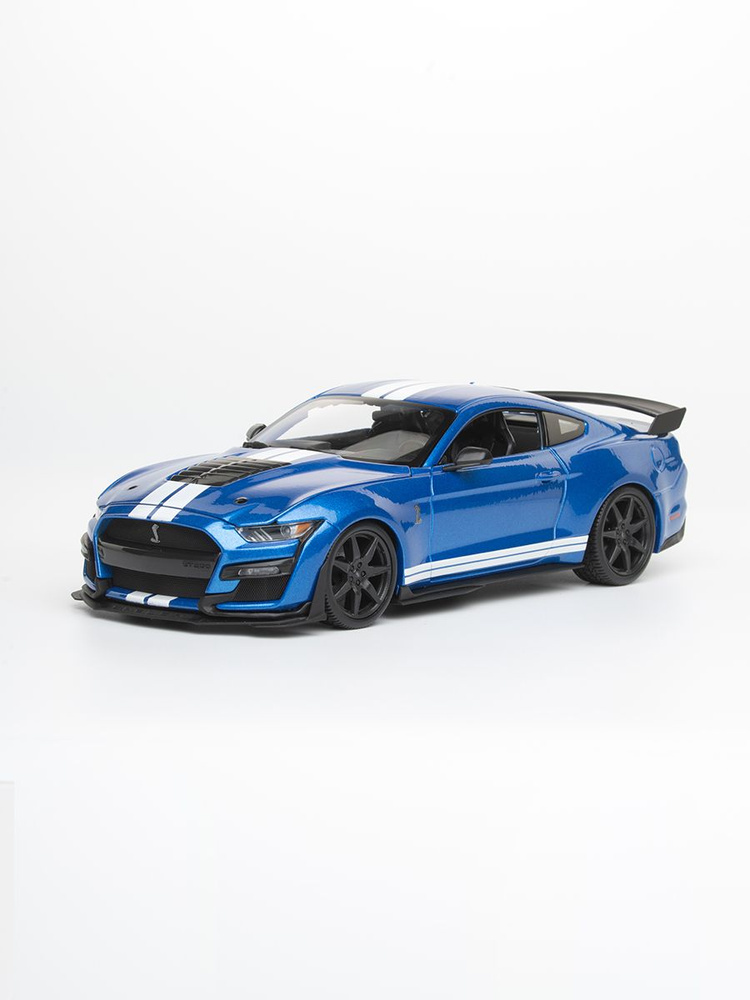 Игрушка детская машинка металлическая Ford Mustang Shelby GT500 2020 (CFTP) 1:18  #1