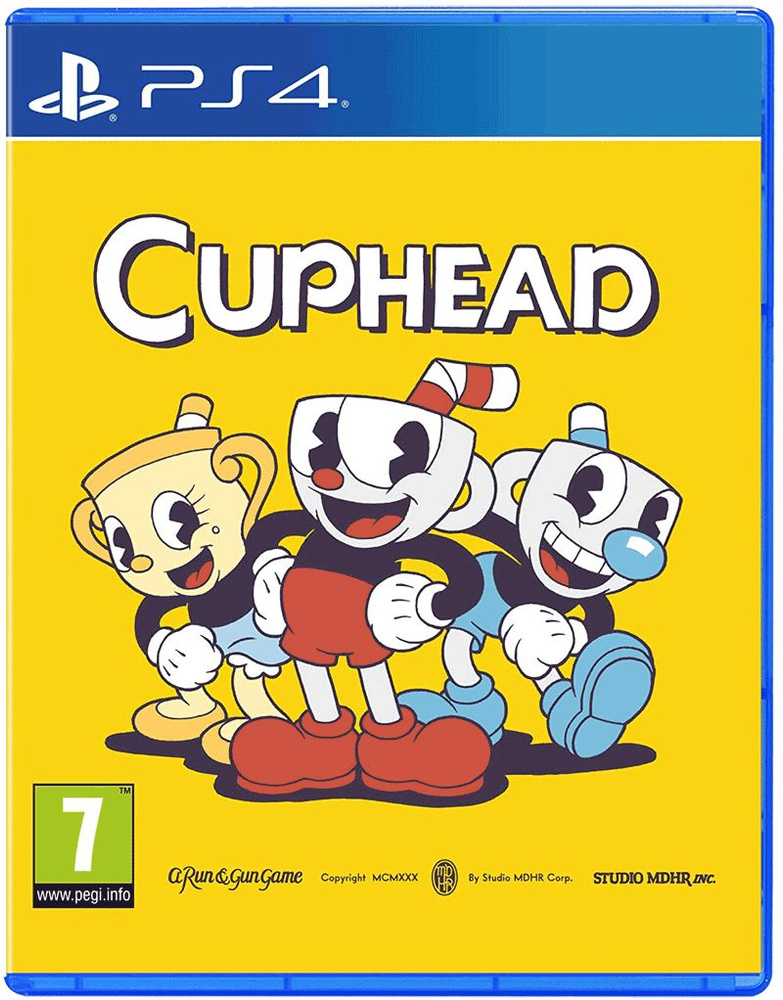 Cuphead PS4 (русские субтитры, диск) #1