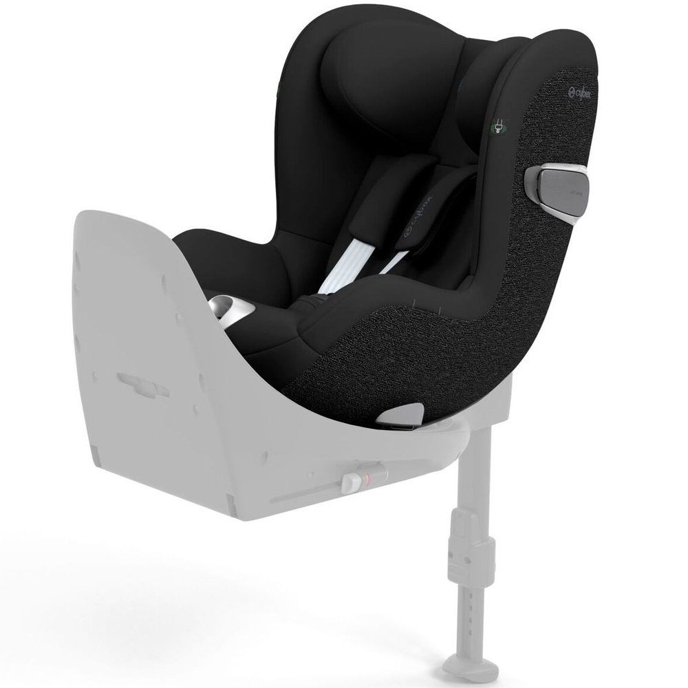 Детское автокресло Cybex Sirona T i-Size БЕЗ козырька и БЕЗ базы, цвет Sepia Black черный, с рождения #1