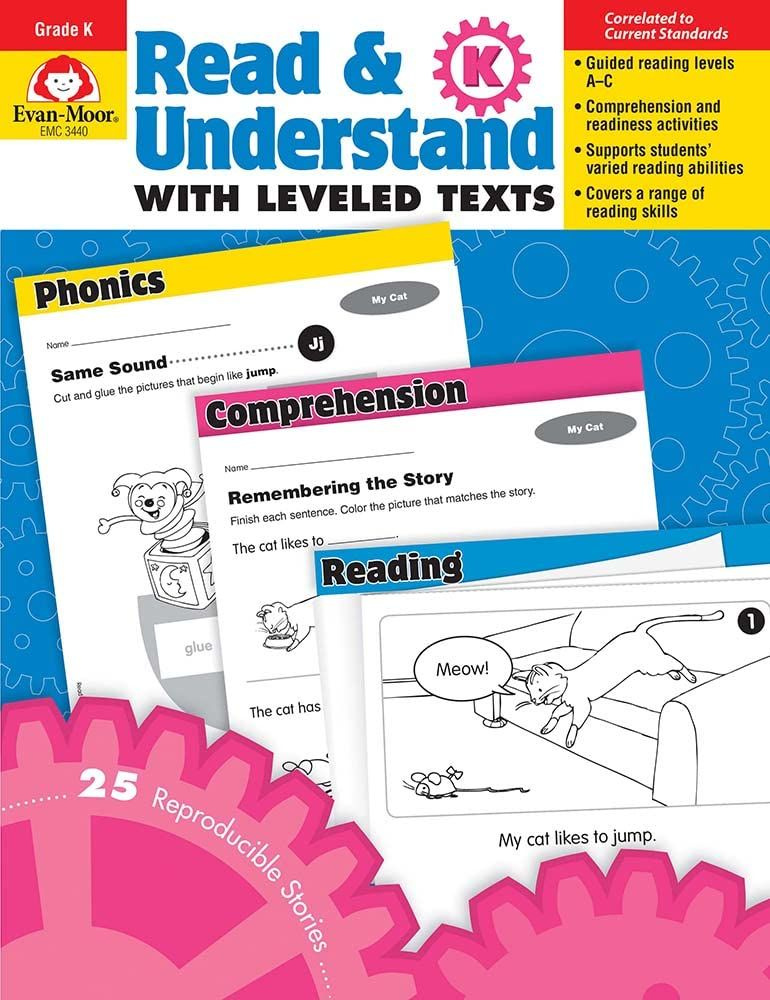 Read and Understand with Leveled Texts, Grade K Teacher Reproducibles #1