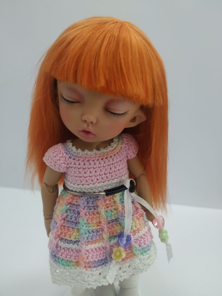 Парик для куклы BJD - купить по низкой цене в интернет-магазине OZON ...