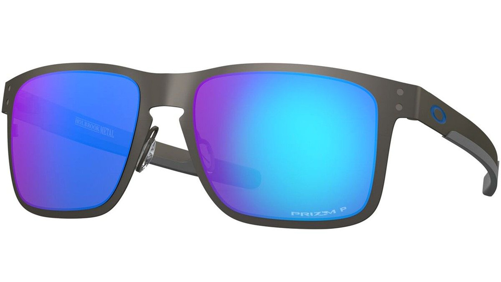 Oakley Holbrook Metal Prizm Sapphire Polarized 4123 07 cолнцезащитные очки #1