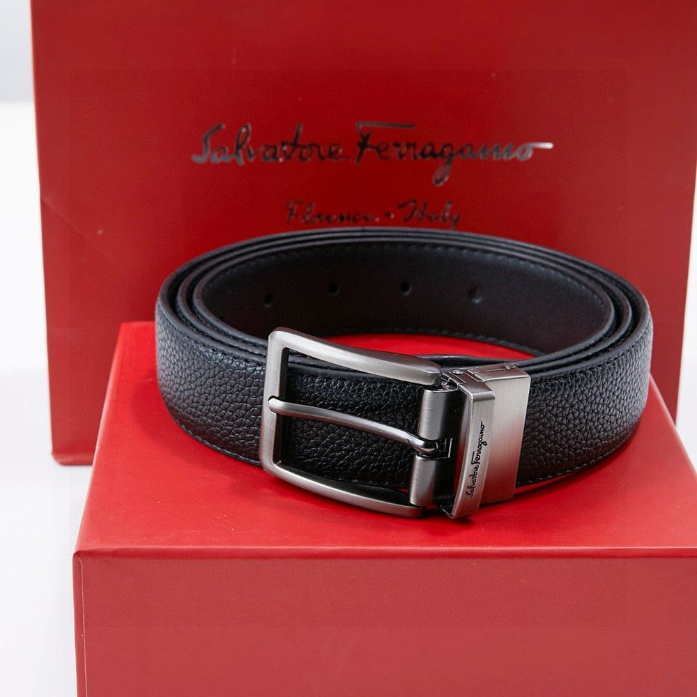 Мужской Женский кожаный ремень Ferragamo - купить с доставкой по ...