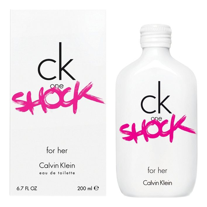 Calvin Klein туалетная вода CK One Shock for Her, 200 мл #1