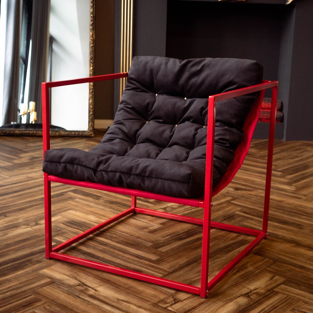 Paragon-27 Кресло квадратное Кресло Куб в стиле Loft , 1 шт., 70х70х70 см  #1