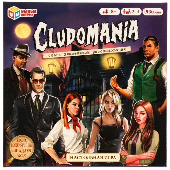 Игра настольная Cludomania картон, пластик, 1 шт. в заказе #1