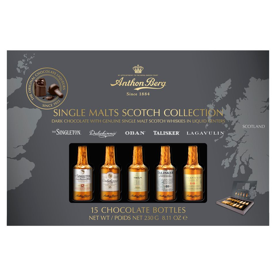 Конфеты шоколадные Anthon Berg Single Malts Scotch Collection 230 гр #1