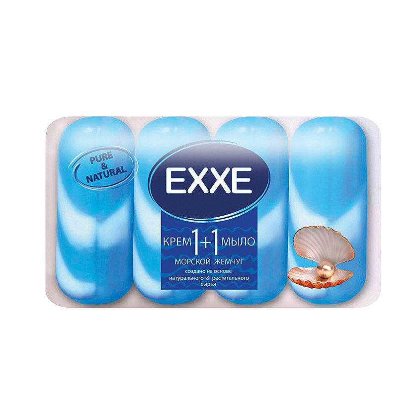 EXXE Крем+мыло 1+1 "Морской жемчуг" 160 г #1