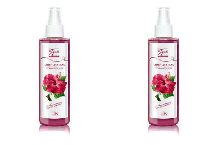Iris cosmetic Спрей для тела PHYTO SPA Fragrance, суданская роза, 200 мл, 2 уп  #1