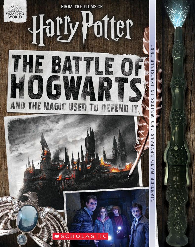 Harry Potter. The Battle of Hogwarts and the Magic Used to Defend It / Книга на Английском  #1