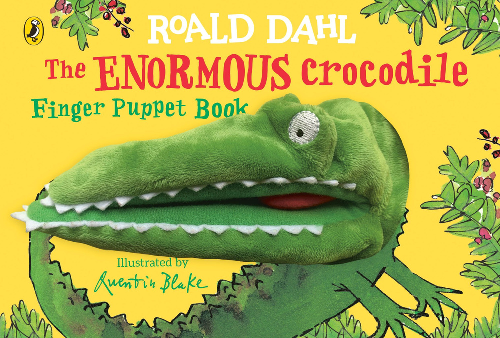 The Enormous Crocodiles Finger Puppet Book / Книга на Английском | Dahl Roald #1