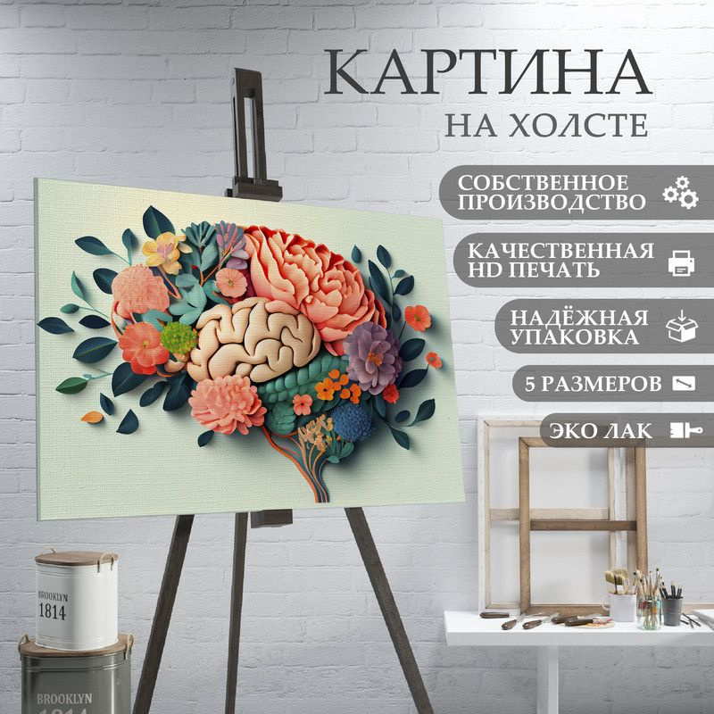 ArtPrintPro Картина "в кабинет психолога (18)", 80  х 60 см #1