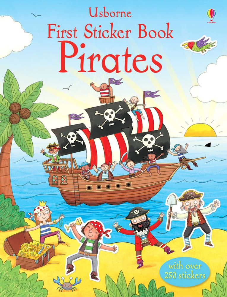 First Sticker Book. Pirates / Книга на Английском | Taplin Sam #1