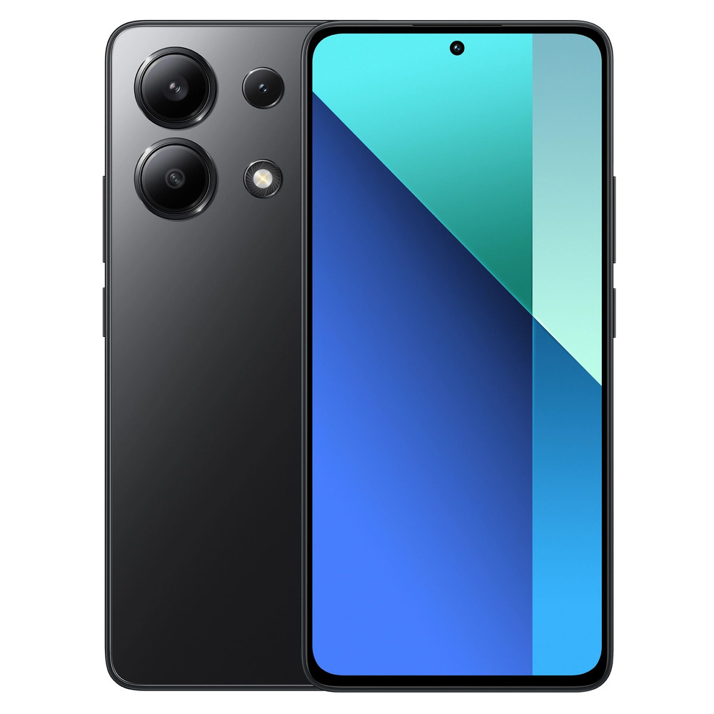 Xiaomi Смартфон Redmi Note 13, 256 GB, Midnight Black (23129RAA4G) 8/256 ГБ #1