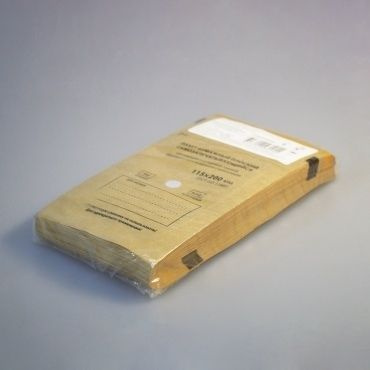 Пакеты для стерилизации ТерраМед, 115х200 мм, Коричневый, 100шт/упк  #1