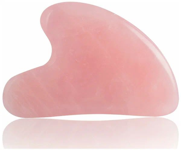 Ayoume Массажер Гуаша для лица (розовый кварц) Massager Guasha Rose Quartz, 1 шт  #1