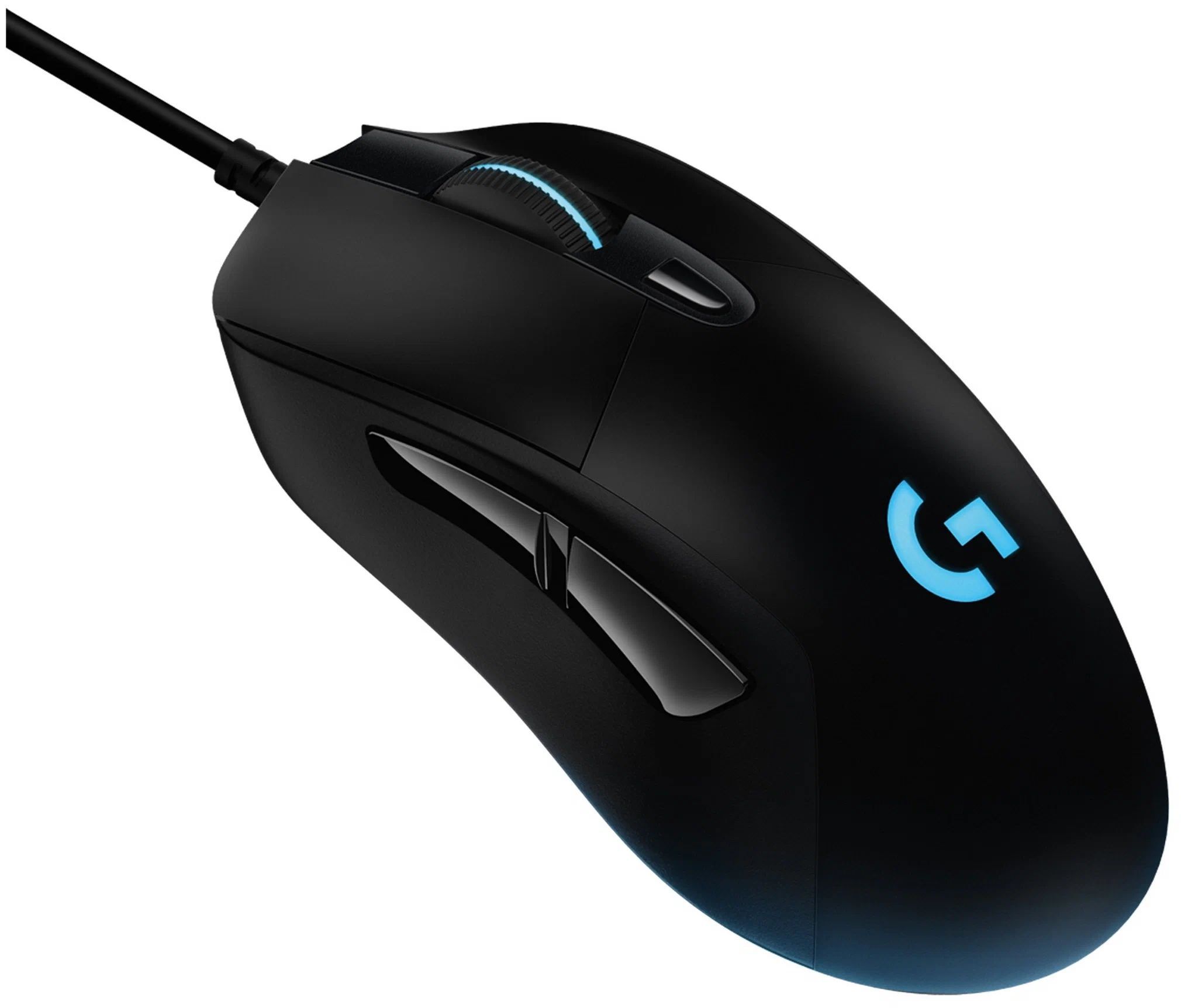 LogitechМышьпроводнаяG403HERO,черный