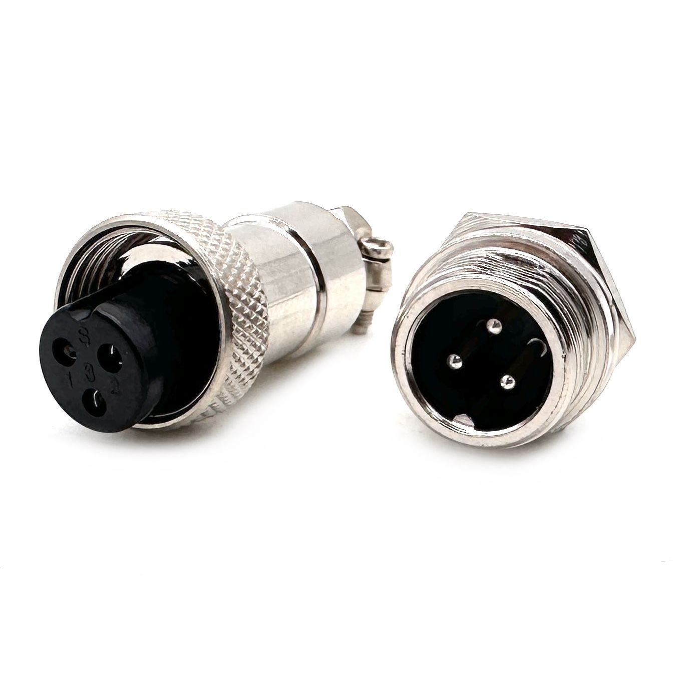 РазъемGX12M-3Bштекер3pin,GX12M-3Aгнездо3pin