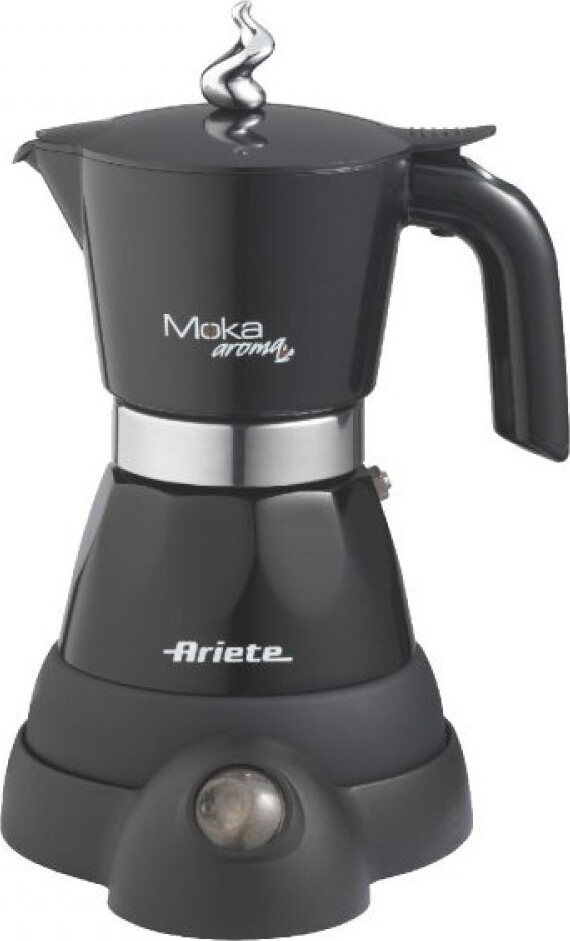 Ariete Кофеварка гейзерная электрическая 1358/10 Moka Aroma, черный  #1